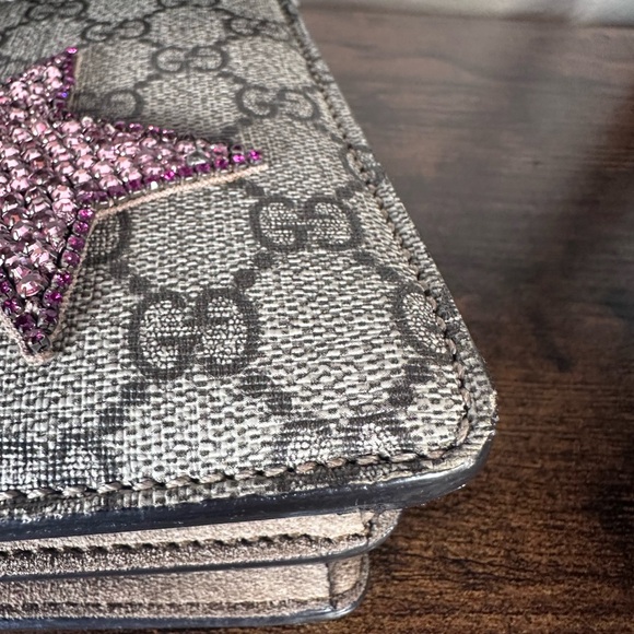 Authentic Gucci Large Dionysus Crystal Shoulder Bag with Embellishments - Picture 8 of 16